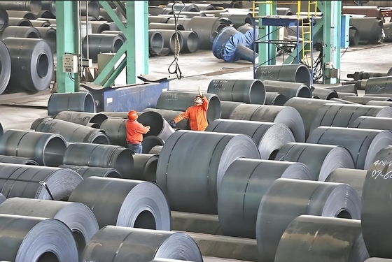 Produttori di bobine di acciaio laminate a caldo su misura per capelli lisci di spessore di 2,0-3,5 mm