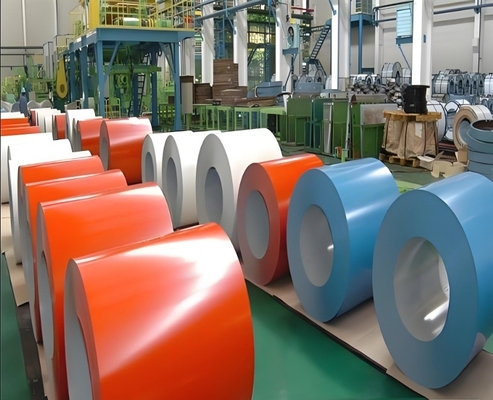 Servizio di trasformazione Coil di acciaio PPGI medio duro per colorato rivestito preverniciato galvanizzato