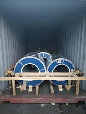 Fogli CRC/MS in bobina di acciaio laminato a freddo PPGI/PPGL pre-tinto per la fabbricazione di contenitori