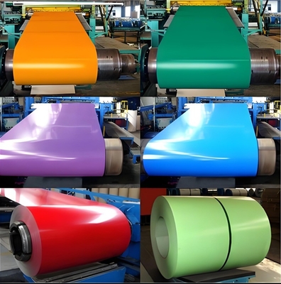 Fogli CRC/MS in bobina di acciaio laminato a freddo PPGI/PPGL pre-tinto per la fabbricazione di contenitori