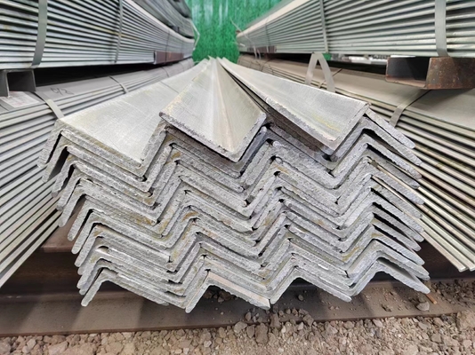 Bar di acciaio caldo a carbonio laminato a caldo con angoli disuguali uguali per strutture di costruzione durevoli