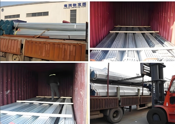 Q235/2 Inch/BS1387/ERW/Galvanizzato/ASTM/Rondo/Filamento/Grooved/Painted/Pre Galvanized Steel Pipe