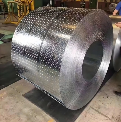 Q235 MS lamiera di acciaio di diamante per la fabbricazione di piccoli utensili e A36 HR lamiera di ferro a quadri