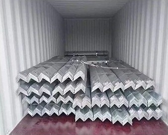 ASTM A36 A53 Q235 Q345 Ferro galvanizzato al carbonio a forma di L Bar angolare di acciaio mite GB/T Standard Equal