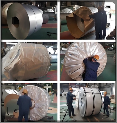 Coil di acciaio galvanizzato pre-tinto PPGI rivestito di colore per la produzione di fogli ondulati