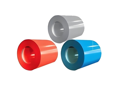 Coil di acciaio galvanizzato rivestito con 0,6 mm, 0,7 mm, 0,8 mm, 1,0 mm per fogli di copertura