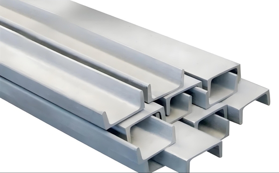 Peso del canale Unistrut di acciaio inossidabile laminato a caldo con servizio di decollatura