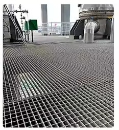 Fogli di copertura per drenaggio di griglie in acciaio galvanizzato a caldo personalizzati per l'industria delle caldaie