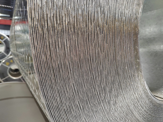 Struttura di arco modulare in acciaio zinco argento Ponte di ferro con bobina di modello in rilievo di fiori pre-rivestiti di nuova progettazione