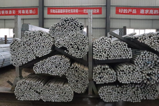 GB Standard Acciaio rotondo galvanizzato a caldo per applicazioni di saldatura