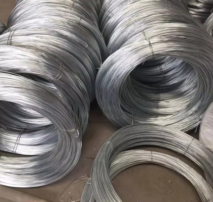 Servizio di saldatura e tolleranza ± 1% per filo di bobina galvanizzato immerso a caldo da 6 mm a 12 mm