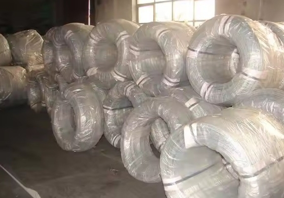 Servizio di saldatura e tolleranza ± 1% per filo di bobina galvanizzato immerso a caldo da 6 mm a 12 mm