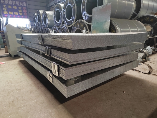 3-8 tonnellate Peso della bobina GI bobina di acciaio galvanizzato 1,2 mm per materiale da costruzione a zinco immerso a caldo