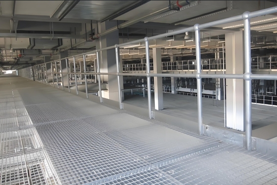 Griglie di acciaio sospeso per soffitto certificato ISO9001 per installazioni a parete durevoli