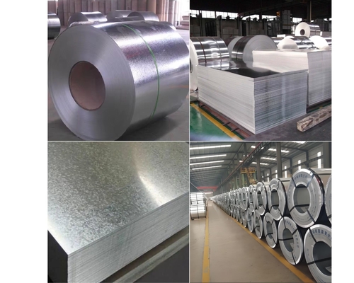 Dx51D Dx52D Dx53D Coil di acciaio galvanizzato per applicazioni di piastre contenitori