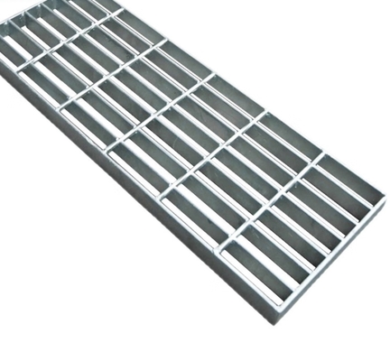 Pavimento di piattaforma offshore Copertura di griglia in acciaio galvanizzato con passo di barra trasversale di 50 mm