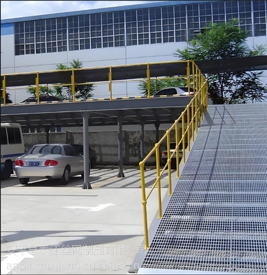 Griglie di terrazzamento in acciaio argento galvanizzato a mezzanine con certificazione ISO9001