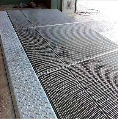Griglie di terrazzamento in acciaio argento galvanizzato a mezzanine con certificazione ISO9001
