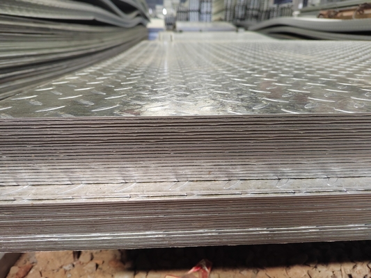 Placca di acciaio a stampo galvanizzato a strato di zinco 40 g/m2 su misura con spessore di 13,75 mm