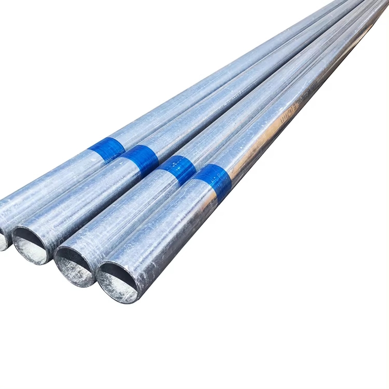 DN15mm-DN250mm Forma di sezione rotonda Tubo galvanizzato anticorrosione per strutture in acciaio