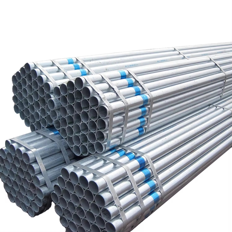 Tubo di acciaio rotondo galvanizzato a caldo per impalcature certificato ISO9001 42*1,5 mm