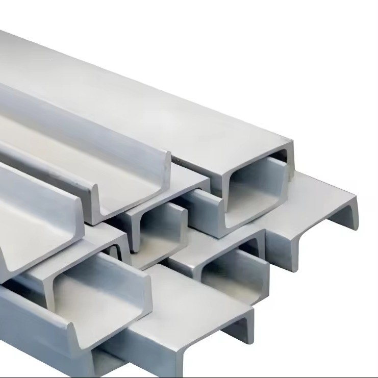 C8 C10 C12 C16 Acciaio laminato a caldo canale U non perforato per supporto strutturale