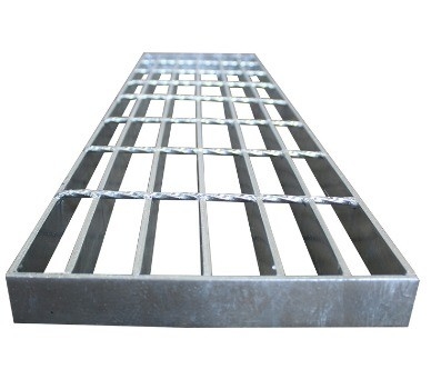 Griglia in acciaio galvanizzato certificata ISO9001 per piattaforma di manutenzione in colore argento