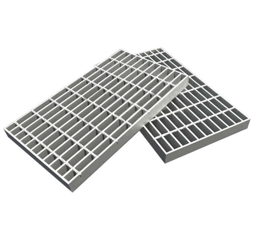 Struttura in acciaio galvanizzato Coperchio di fossa pavimento Griglia di scarico griglia 50mm Bar croce Pitch
